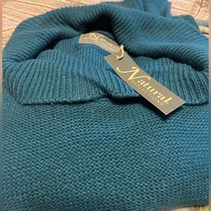 Natural Reflectional Moroccan Blue Sweater